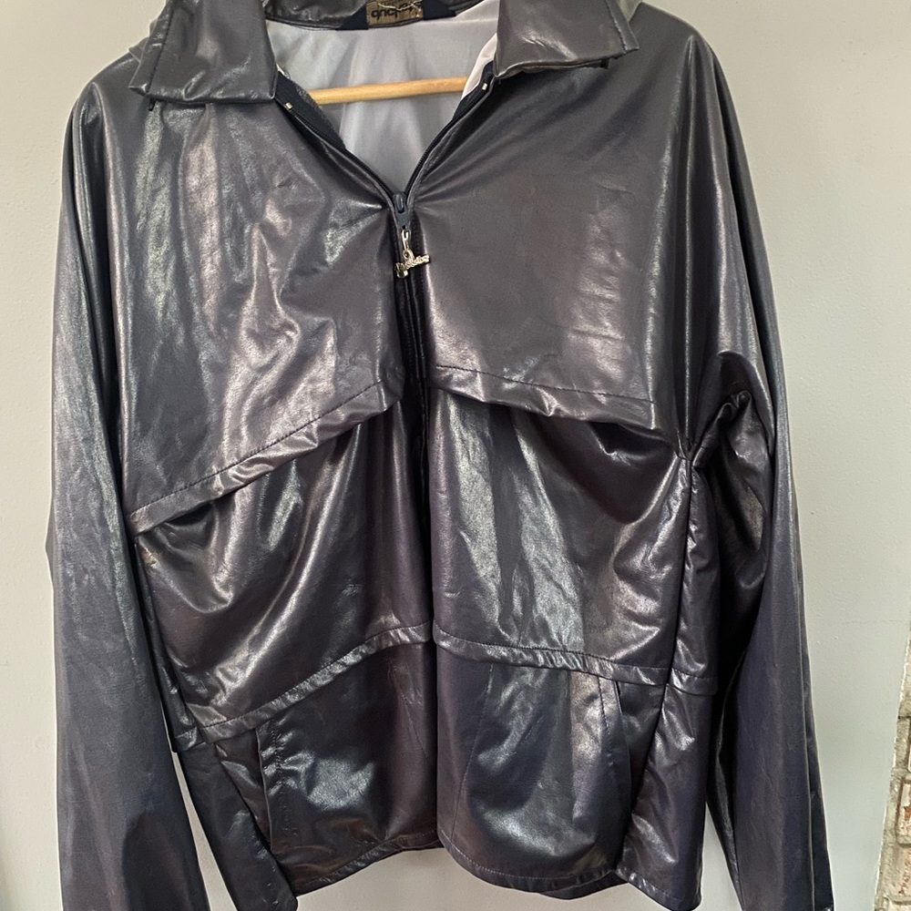 Vintage‎ Duckster lightweight windbreaker rain jacket women’s size large